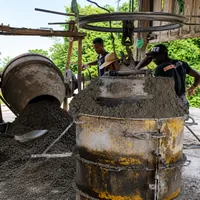 Produção de artefatos de cimento na Concrearte Fabricação de Artefatos de Cimento em Ji-Paraná/RO!
