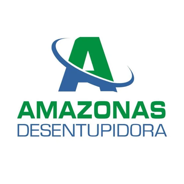 Logomarca da Amazonas Desentupidora, Limpa Fossa, Hidrojateamento e C.Pipa