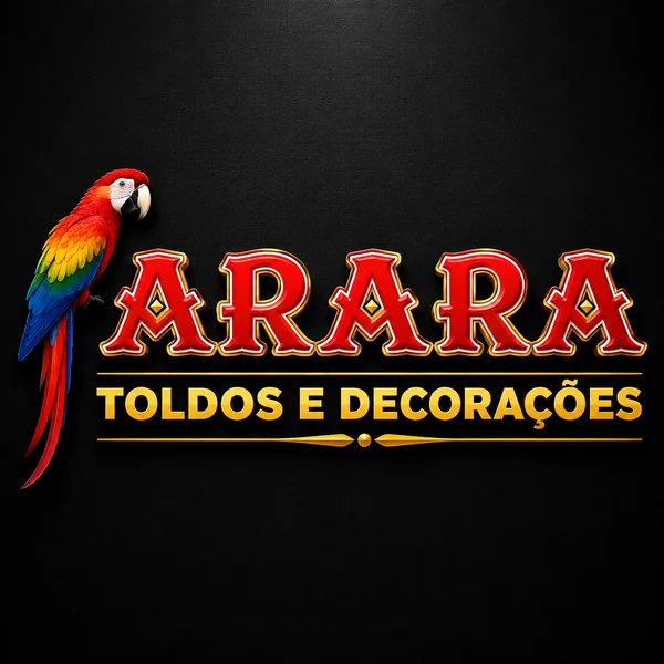 Logomarca da Arara Toldos e Decorações