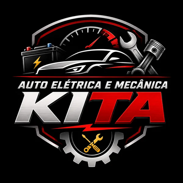 Logomarca da Auto Elétrica e Mecânica Kita
