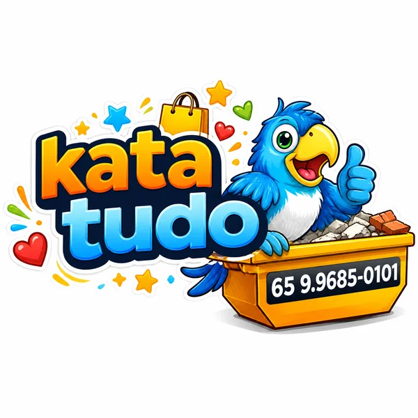Logomarca da Kata tudo Locação de Caçambas