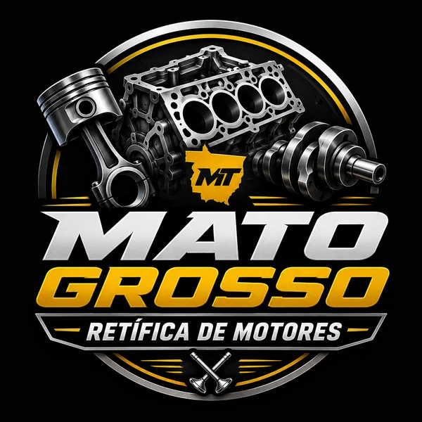 Logomarca da Mato Grosso Retífica de Motores - Maciel