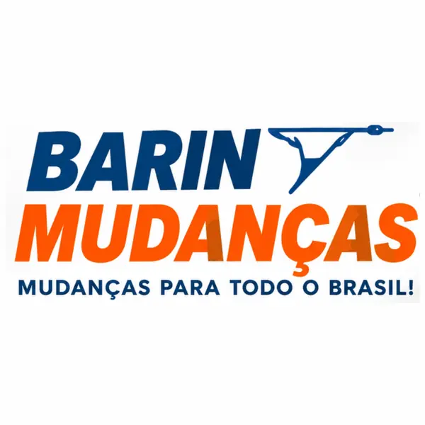 Logomarca da Mudanças e Guarda Móveis Barin