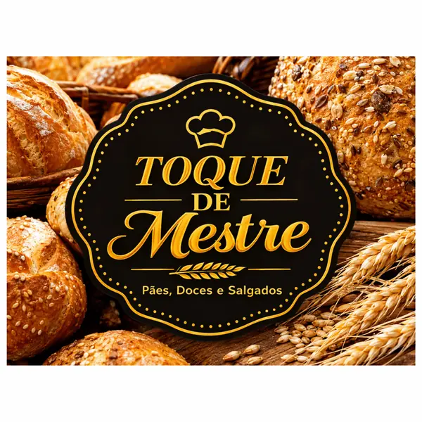 Logomarca da Padaria e Confeitaria Toque de Mestre