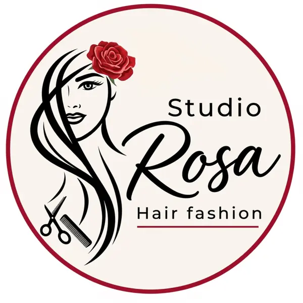 Logomarca da Rosa Hair Fashion