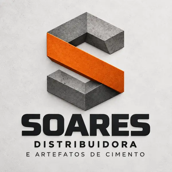 Logomarca da Soares Distribuidora e Artefatos de Cimento